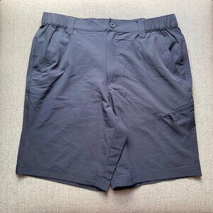NEW Men's Weatherproof Vintage Performance Series Tech UVF 50 Short, Blue, 32x9